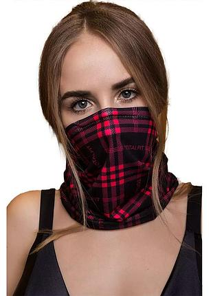 Женский бафф bw5 черно-малиновый (06399779), totalfit