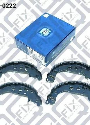Колодки тормозные барабанные, q092-0222