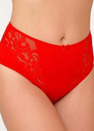 Трусики - слипы бесшовные с кружевом "darjeeling"