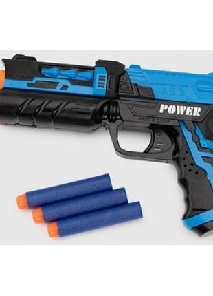 Пістолет стріляє поролоновими кулями, 3 кольори 6808