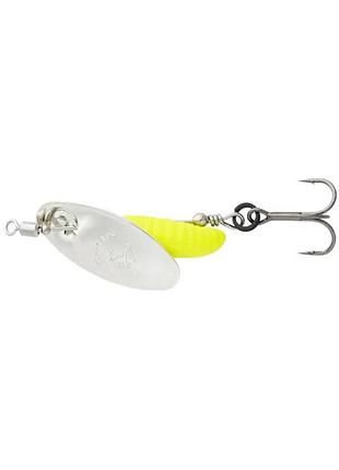 Блесна savage gear grub spinners #2 5.8g silver yellow