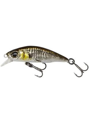 Воблер savage gear 3d sticklebait twitch s 55mm 7.0g ayu green silver