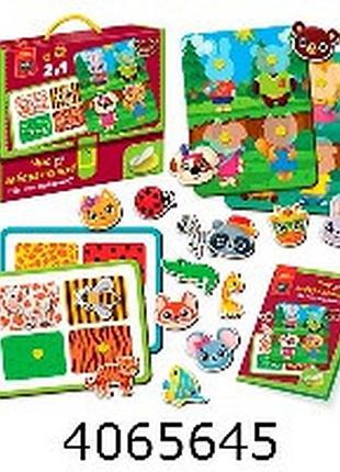 Гра vladi toys з липучками "де чия мордочка? чиє забарвлення?" укр. (10)