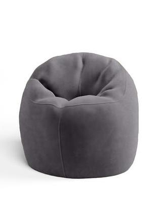 Крісло - мішок skypuff хмаринка 85 см велюр orlando gray