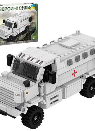 Конструктор військова техніка, 377 деталей kb005