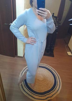 Трикотаж платье