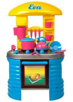 Кухня з посудом (каструля, чайник) kw-04-404/кіндер-вей