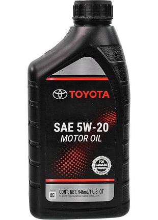 Масло моторное toyota sn 5w20 1l, 002791qt20