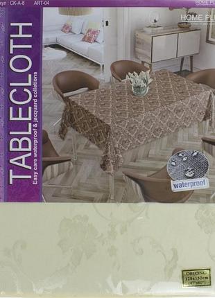 Скатертина "жаккард" 3d 110х150см 5-1/mf9301/6016