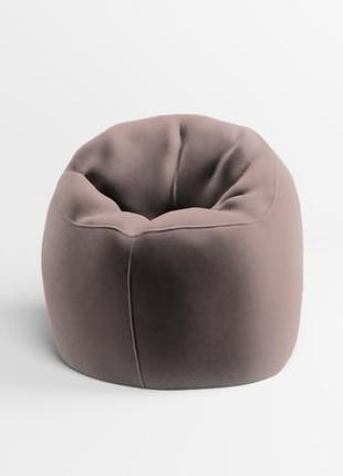 Крісло - мішок skypuff хмаринка 85 см велюр florida chocolate