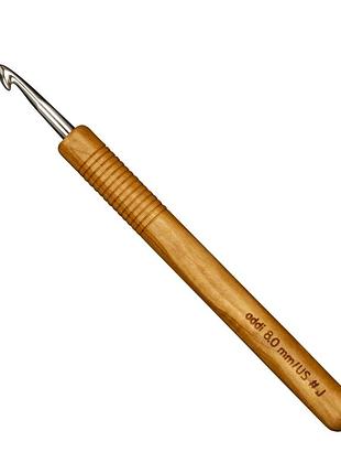 Крючок для вязания шерстью addi nature olive wood/адди натур оливковое дерево, 577-7/15_2