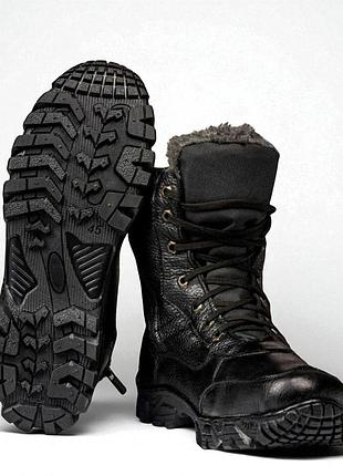 Армейские мужские берцы зимние 36-50р полностью натуральная кожа mn5709-39