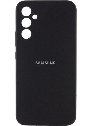 Чохол silicone cover lakshmi full camera (aa) with logo для samsung galaxy a55 чорний / black