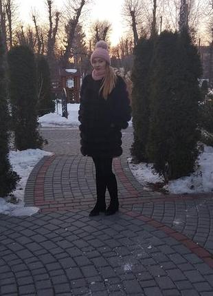 Продам натуральную шубу из песца