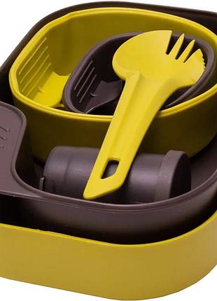 Набор посуды wildo camp-a-box complete. lime