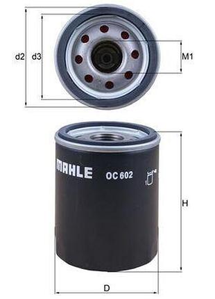 Фильтр масляный land rover range rover iii (l322) 4.2 4x4 2002.03 - 2012.12 mh oc602