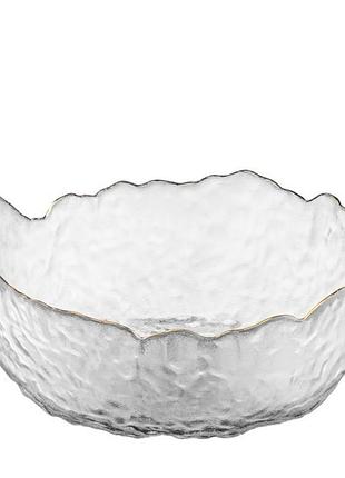 Салатник скло "ardesto bell" 19,5см прозорий ar5003