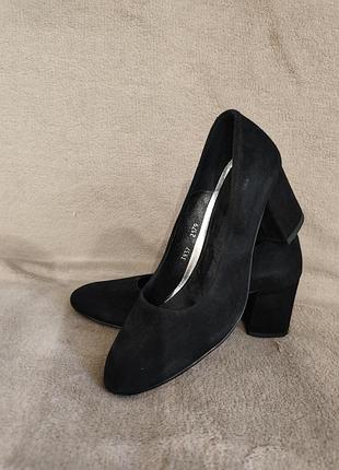 Туфли замш размер 37