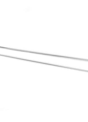 Молдинг на рейку сдвижной двери нержавеющая сталь для ford connect 2002-2006 хром накладка для кузова за ve-33