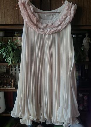 Брендовые струящееся котельное платье, новое