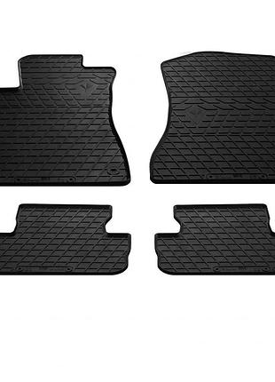 Резиновые коврики stingray для lexus is 2005-2013 4 шт защитные ковры в салон авто ve-33