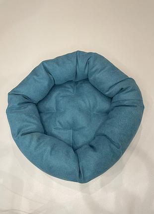 Лежак для котов и собак skypuff 60 см teal + teal