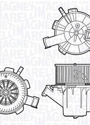 Вентилятор салона smart fortwo купе (451) 1.0 (451.331, 451.380) 2007.01 - mm mte706ax