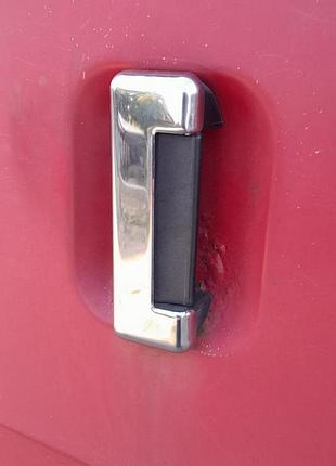 Накладки на ручки 4 шт хромовані для ford transit 1991-2000 самоклейка для тюнінгу. dm-11