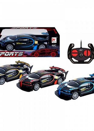 Машина на радіокеруванні 23,5см, світло, гумові колеса, fn032-10