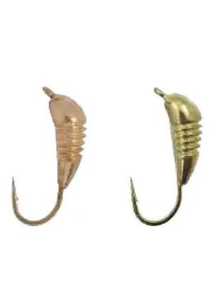 Мормышка вольфрамовая fishing roi куколка з вушком 3.0mm 0.52g ц:silver