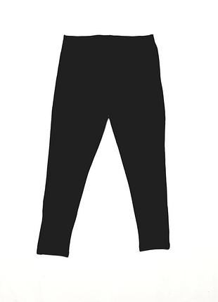 Леггинсы лосины черные хлопковые р l 16