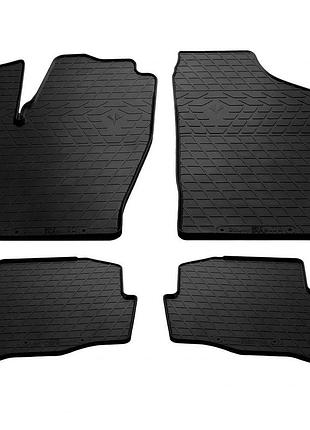 Резиновые коврики 4 шт stingray для volkswagen polo 2001-2009 авто коврики в салон защита от грязи dm-11
