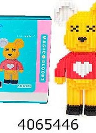 Конструктор "magic blocks" "bearbrick" 1241 дет. 30,5см