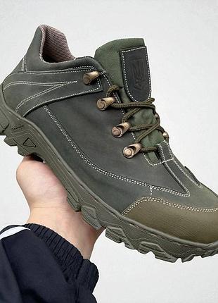 Армейские зимние кроссовки мужские 36-50р полностью натуральная кожа mn5715-43