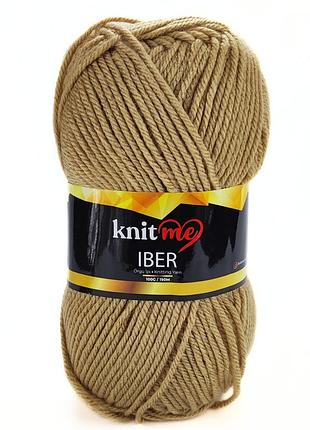 Пряжа iber/ибер, бежевый ki15, knit me