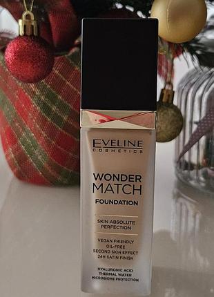 Тональний крем для обличчя eveline cosmetics wonder match тон 10, 30 мл,