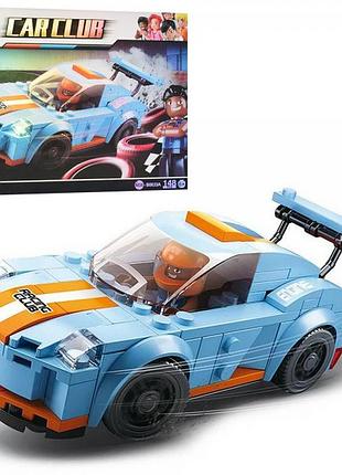 Конструктор "sluban" гонка,машина,фігурка, 148 деталей sluban m38-b0633a