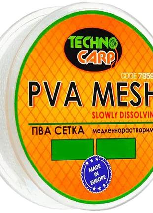 Пва-сетка технокарп медленнорастворимая 15мм 10м