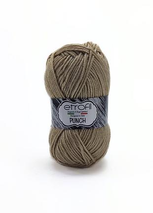 Пряжа punch/пунч,бежевый 77081, etrofil