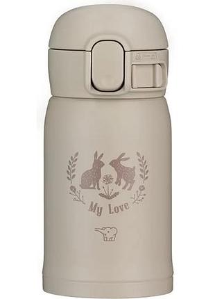 Термокружка zojirushi sm-wp24cm 0.24l beige