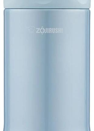 Пищевой термоконтейнер zojirushi sw-fce75ab 0.75l голубой