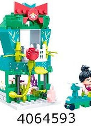 Конструктор banbao центральна вулиця квітковий магазин 118 ел.