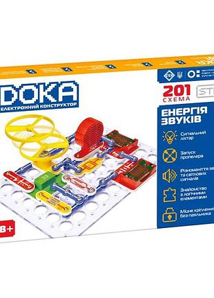 Конструктор електронний "doca" 201схема d70706 /кіддісвіт