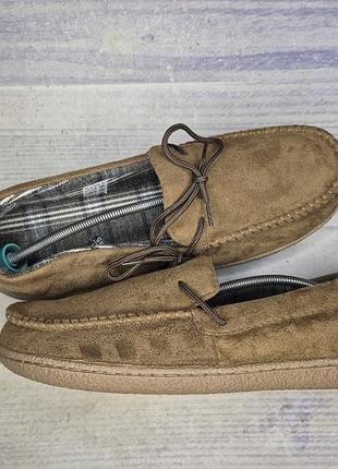 Слипоны мокасины домашние тапочки