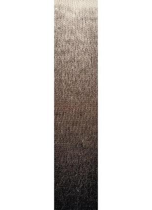 Пряжа poema alpaca/поэма альпака, черный-коричневый-бежевый-белый мультиколор 104, laines du nord, laines du nord