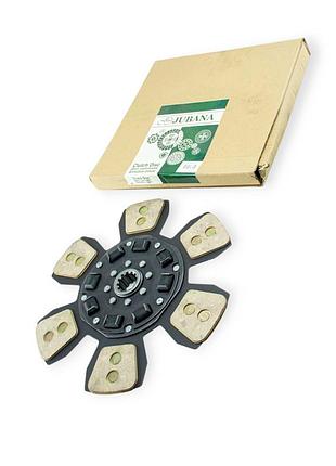Диск сцепления ведомый мтз 80 (сегментный 6 лепестков) (керамика) jubana