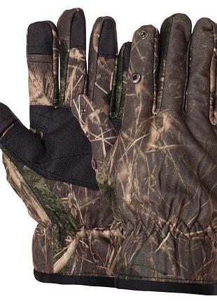 Перчатки для охоты и рыбалки с закрытыми пальцами bc-9234 l камуфляж лес (07508051), fdso