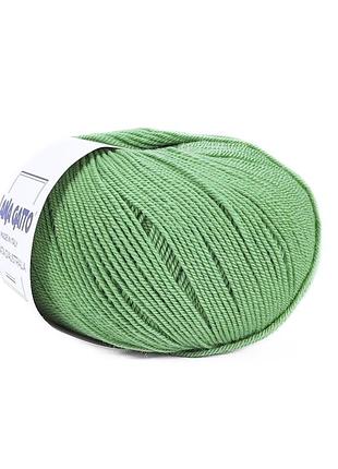 Пряжа perlata d`australia /перлата де австралия, зеленый 14602, lana gatto
