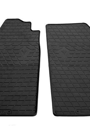 Резиновые коврики stingray 2 шт premium без запаха для citroen berlingo 1996-2008 в салон защита от гряз ve-33