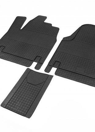 Резиновые коврики polytep для peugeot expert 1995-2007 3шт салонные защитные коврики для автомобиля ve-33